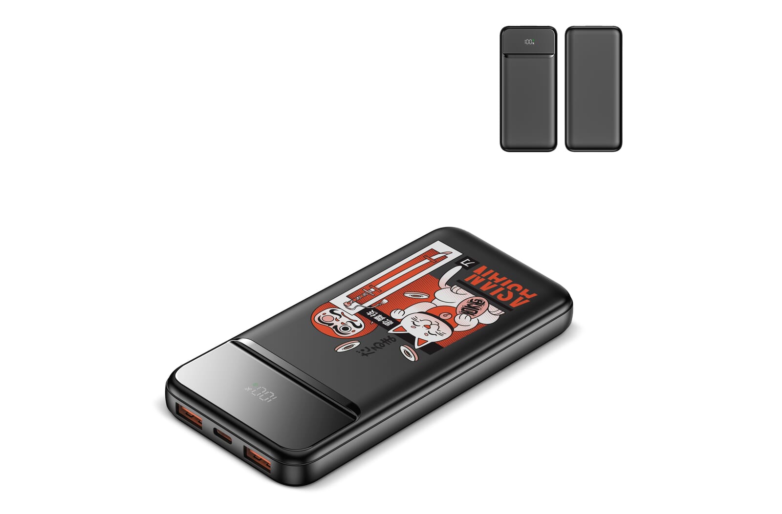 Nolu Powerbank mit LED-Anzeige 10000 mAh