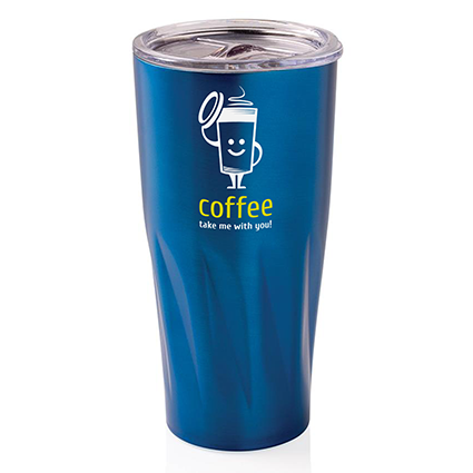 Doppelwandiger Vakuumbecher aus Edelstahl mit Kupferisolierung - Husum