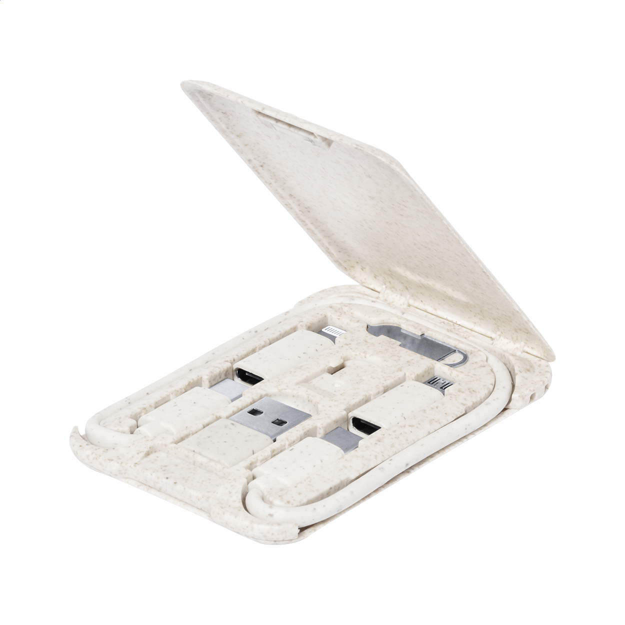 Ökologische Multifunktions-Ladekabel - Northeim bedrucken mit Logo