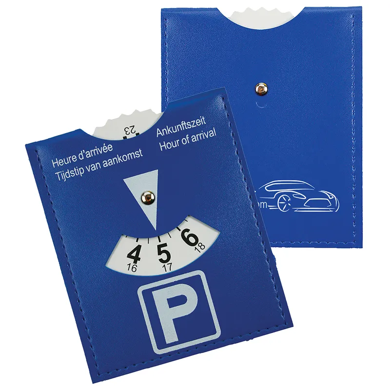 Werbe-Parkscheibe Skai 10 x 12cm - Zella-Mehlis