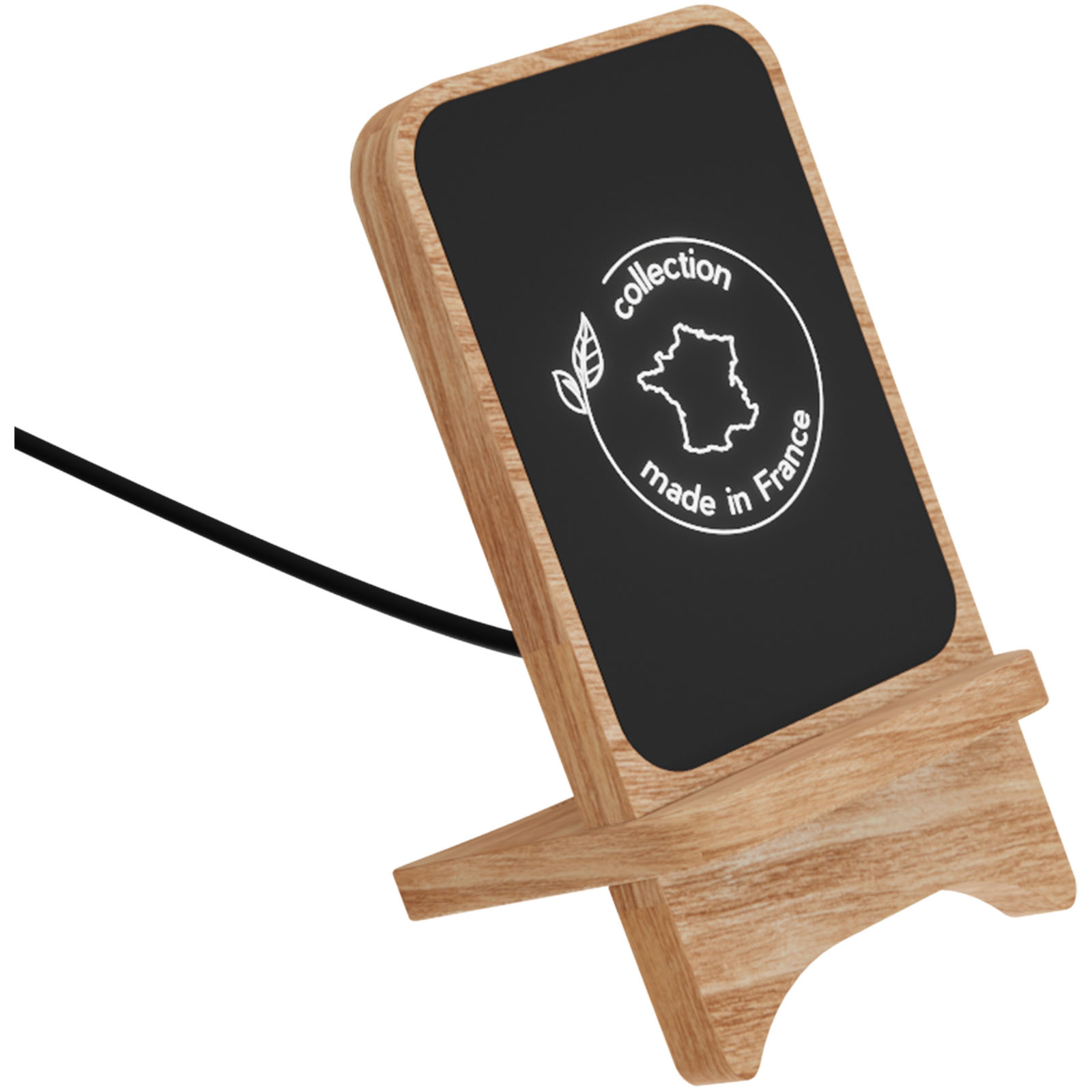 10W Französische Eichenholz Kabelloses Ladegerät Ständer - Espelkamp