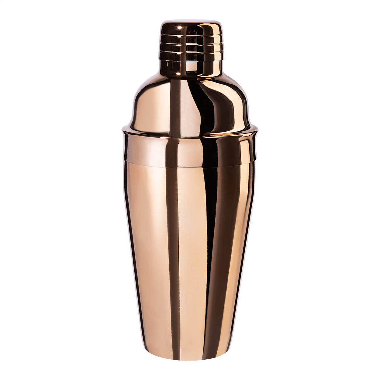 Daiquiri Cocktailshaker aus verkupfertem Edelstahl, 550 ml, mit Logo bedrucken mit Logo