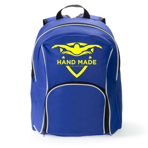 Personalisierter Sportrucksack mit Front- und Seitenfächern - Charles