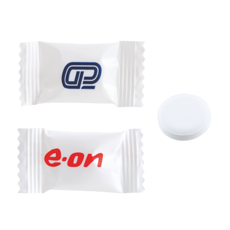 Einzeln verpackte Dextrose-Süßigkeiten in Flowpack - Waldheim