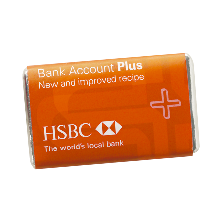 Personalisiertes belgisches dunkles Schokoladenstück - Sachsenhagen