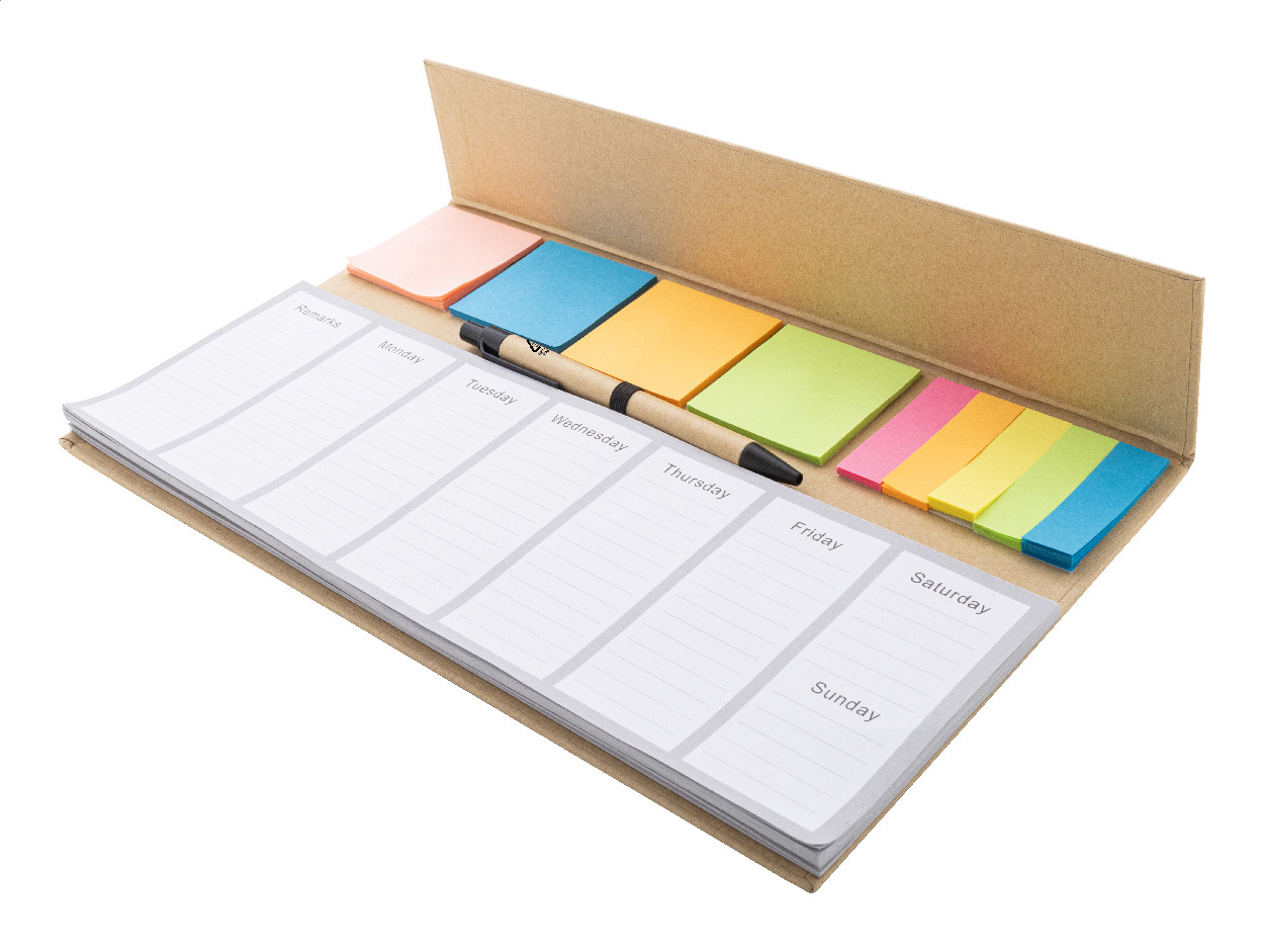 Umweltfreundlicher Wochenplaner-Set - Frankenau