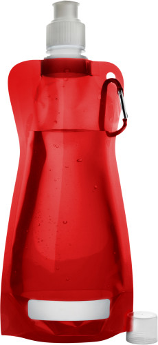 Faltbare Trinkflasche mit Karabiner - Höchstädt an der Donau bedrukken met logo