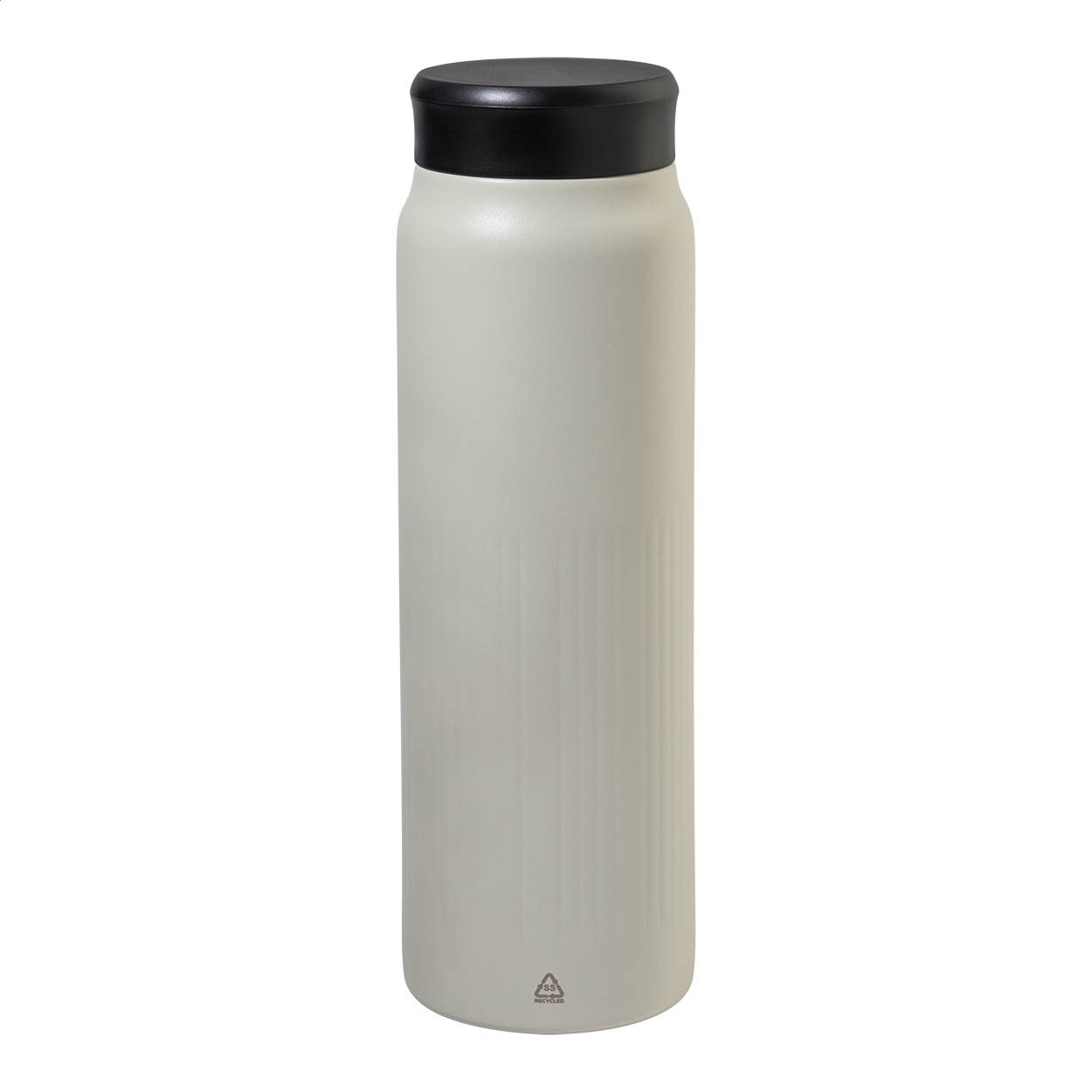 Nuptse Isolierflasche 600 ml aus recyceltem Edelstahl mit Logo bedrucken mit Logo