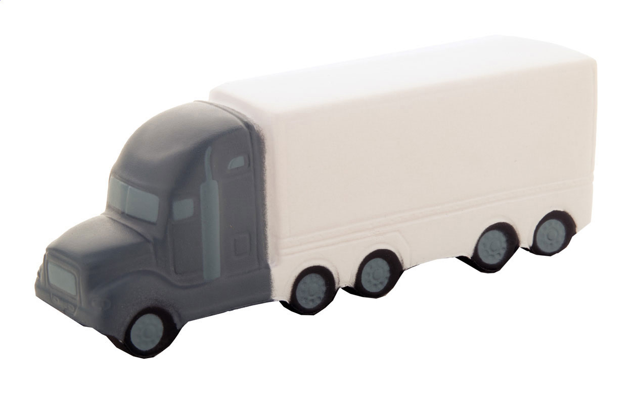LKW-förmiger Antistressball - Stollberg/Erzgeb. bedrucken mit Logo