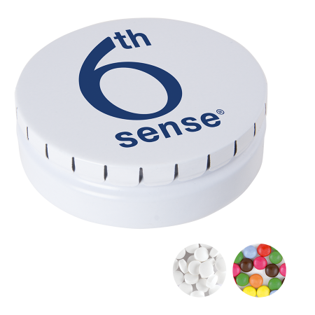 Rundklickdose - Markdorf bedrucken mit Logo