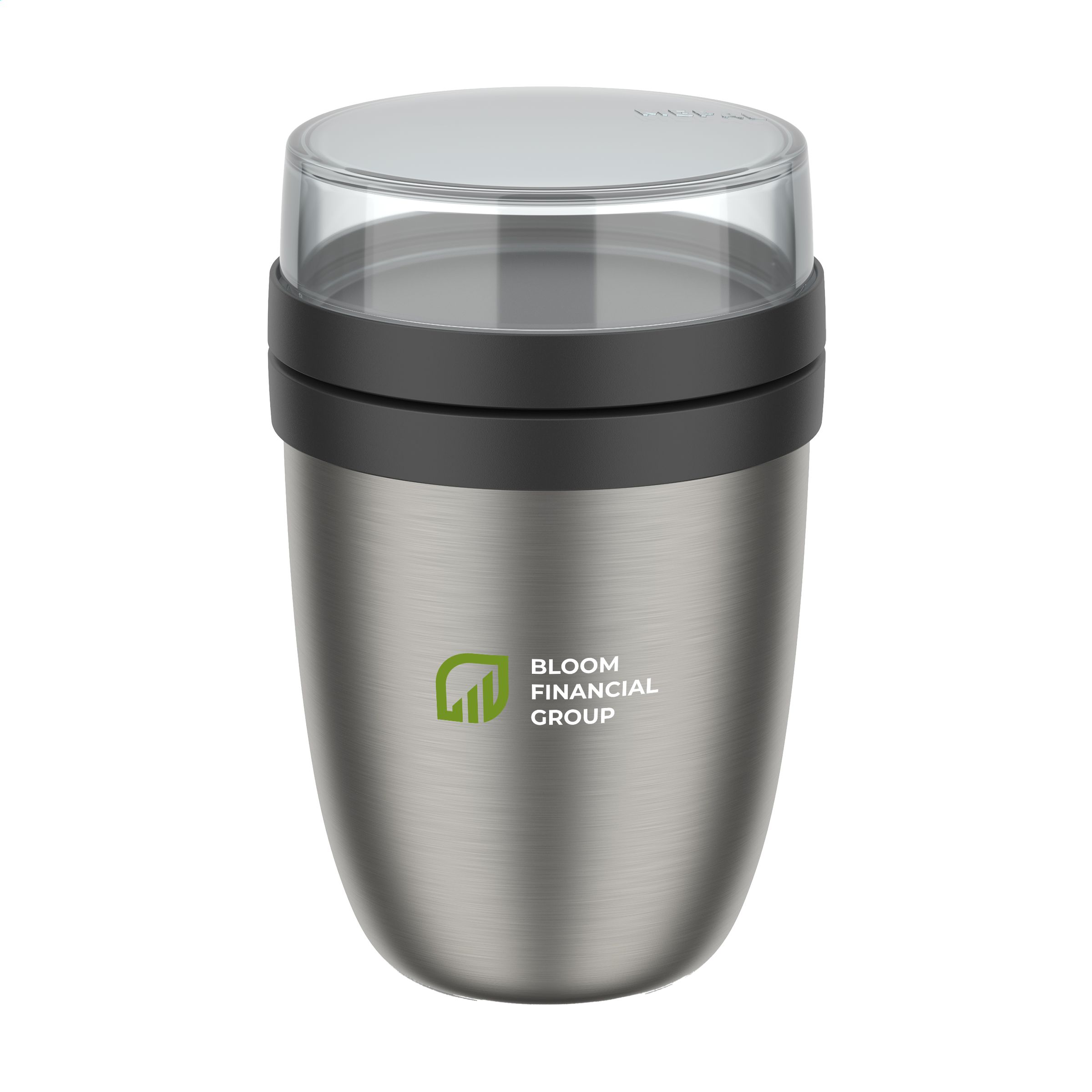 Isolierter Edelstahl-Lunchbehälter DuoFlex 500 ml - Waldkappel