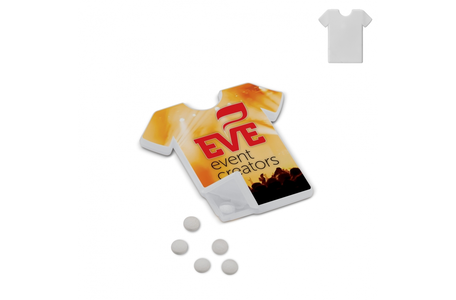 Pfefferminz-T-Shirt-Spender