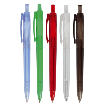 ALIMIA Transparenter RPet Peekay Kugelschreiber - Traben-Trarbach