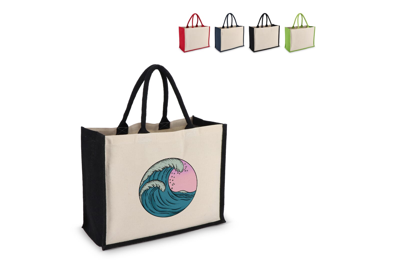ÖkoTex Jute-Baumwolltasche - Warburg