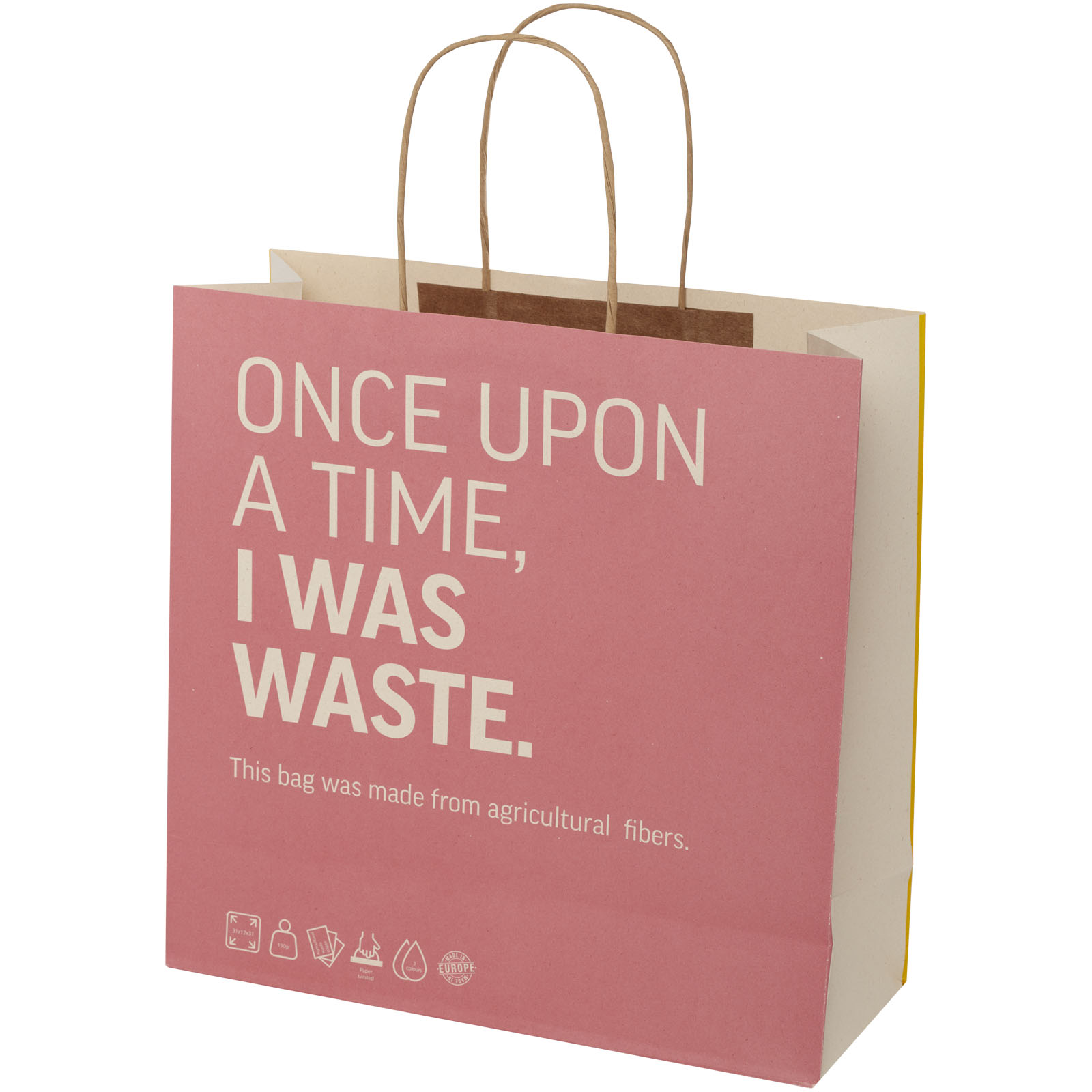 Extra große recycelbare Papiertüte - Krautheim