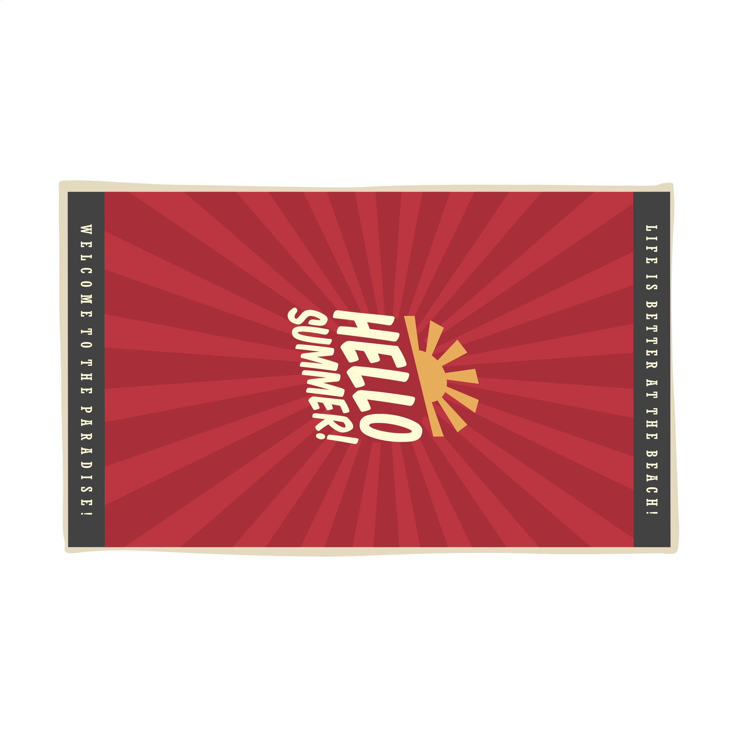 Personalisiertes Strandtuch - Epping