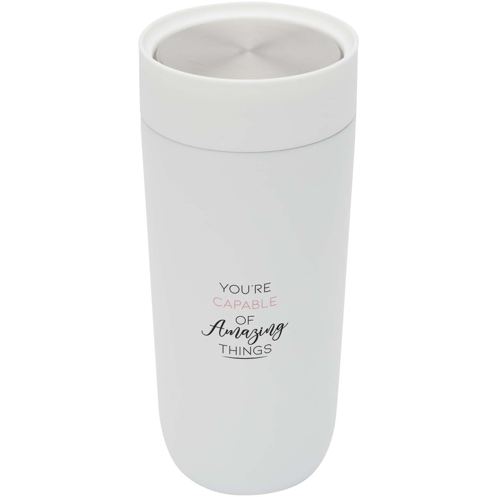 Kaffeekünstler 350 ml RCS zertifizierter Edelstahlbecher mit Keramikbeschichtung - Friesack