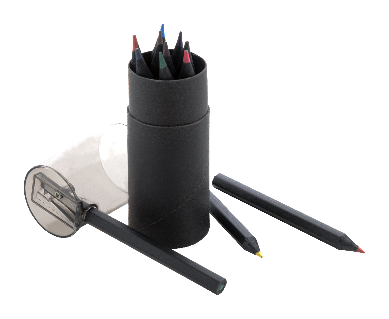 Schwarzholz-Farbbleistift-Set - Hammelburg bedrucken mit Logo
