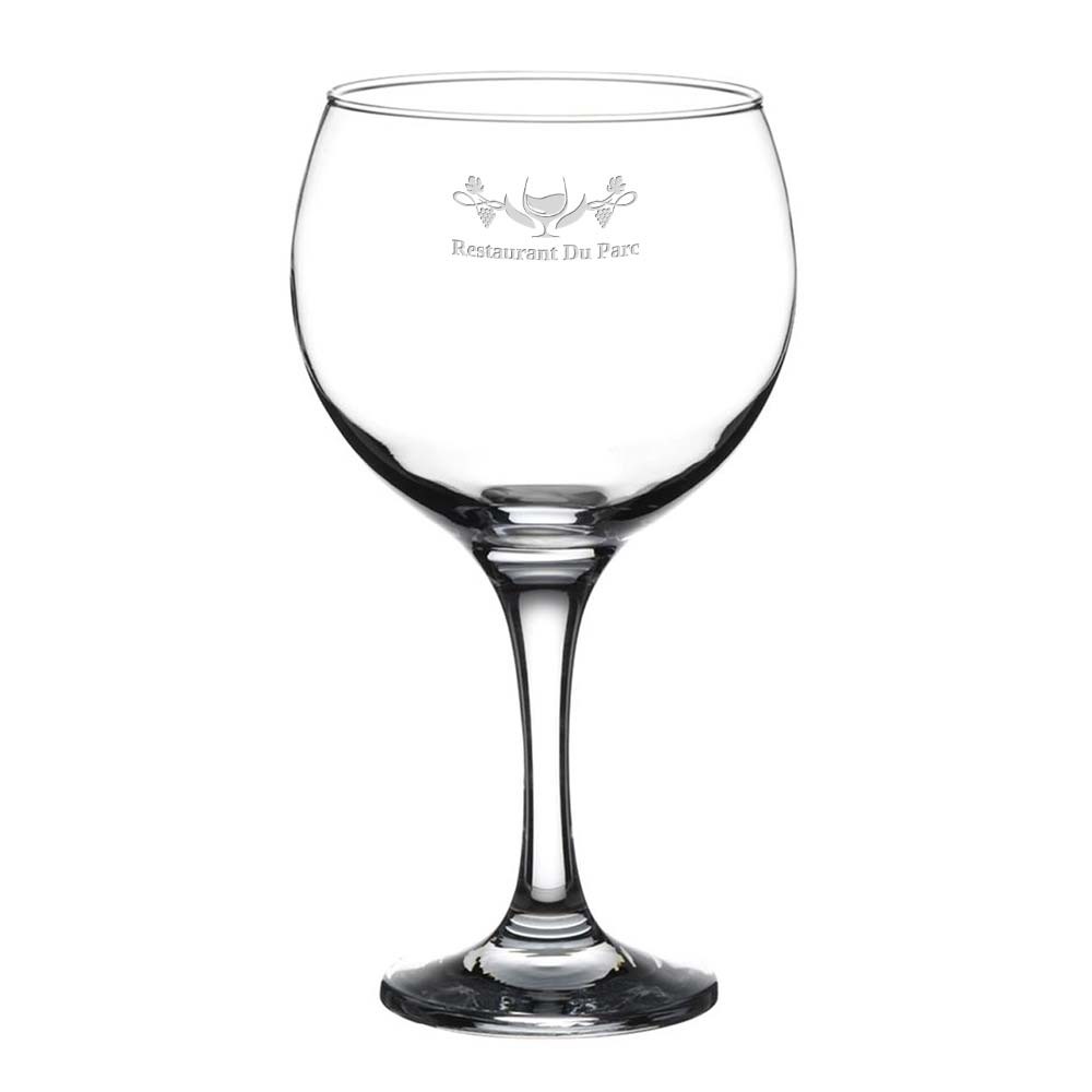 Gin Tonic Glas Bistro - Kitzscher bedrucken mit Logo