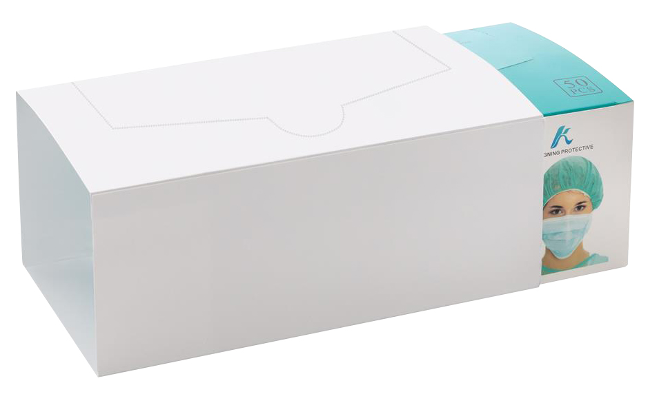 Hygienische Chirurgische 3-Lagige Typ II Mundmaske - Haren