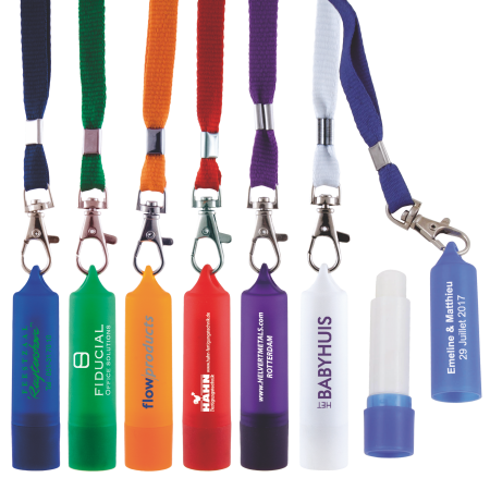 Farbenfroher Lippenbalsam Lanyard - Oberwiesenthal