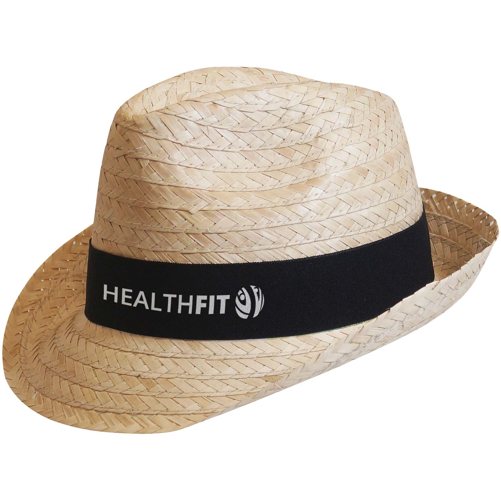 Elegante Strohhut - Wallenfels bedrucken mit Logo