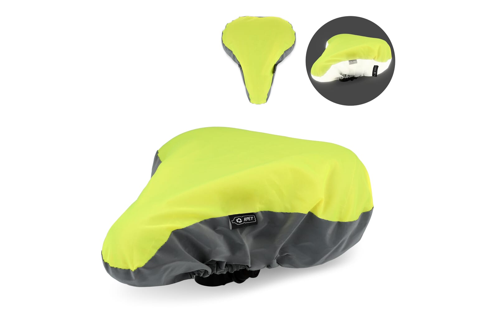 Reflektierender recycelter Sattelbezug - Buchloe