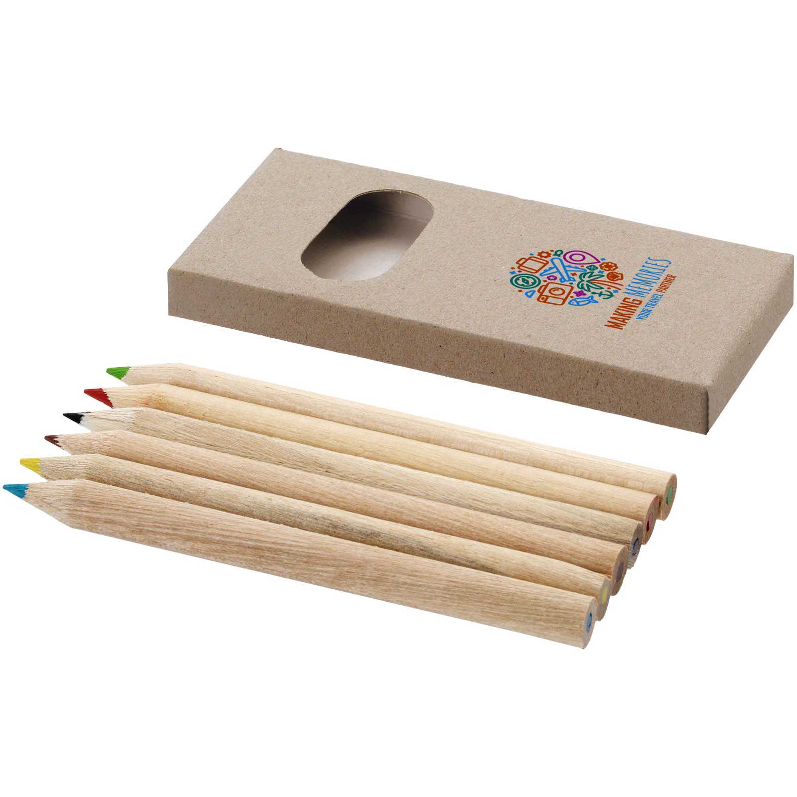Buntstiftset Palette 6-tlg. - Walldürn