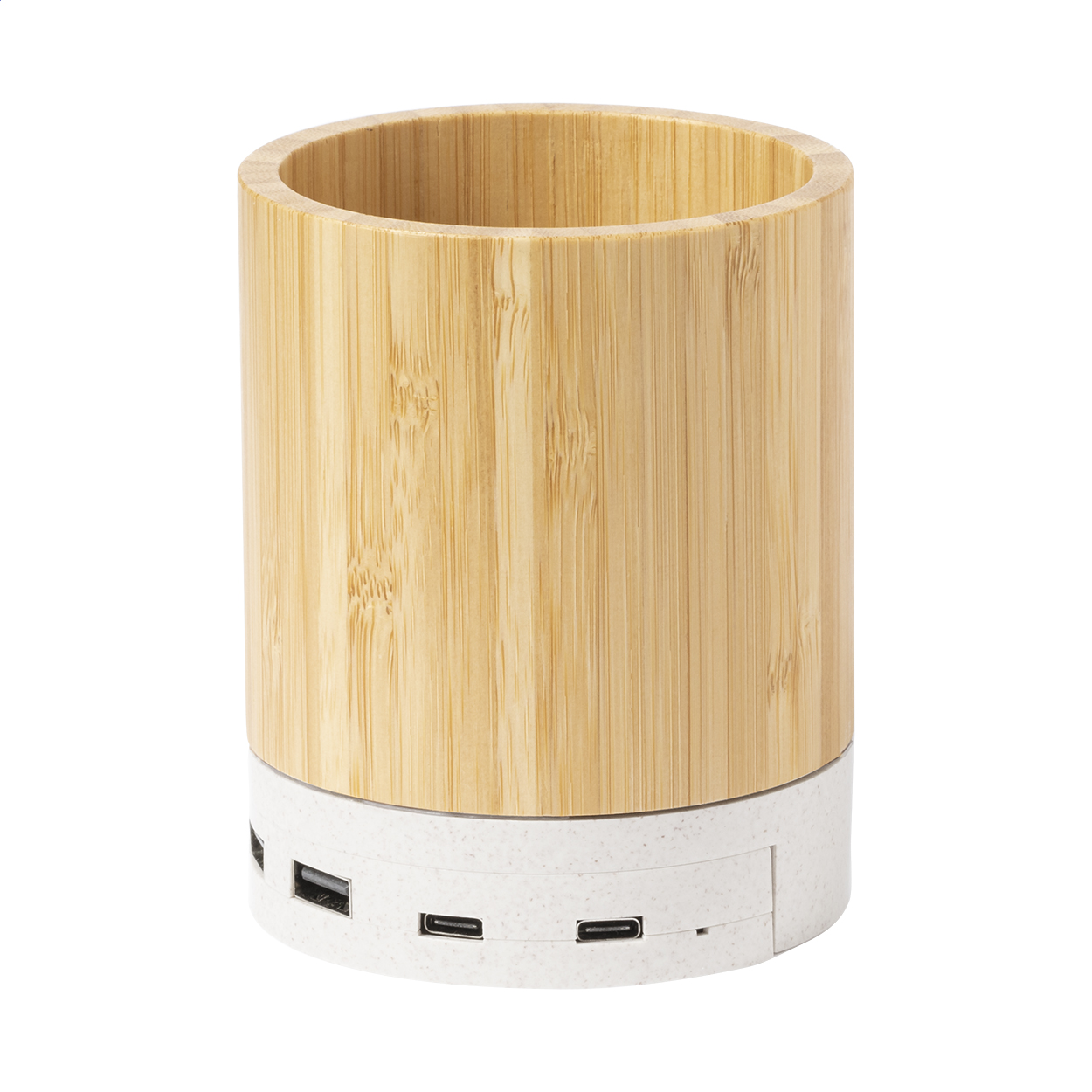Sutaina Multifunktions-Stifthalter mit Wireless Charger und USB-Hub, Logo bedrucken mit Logo
