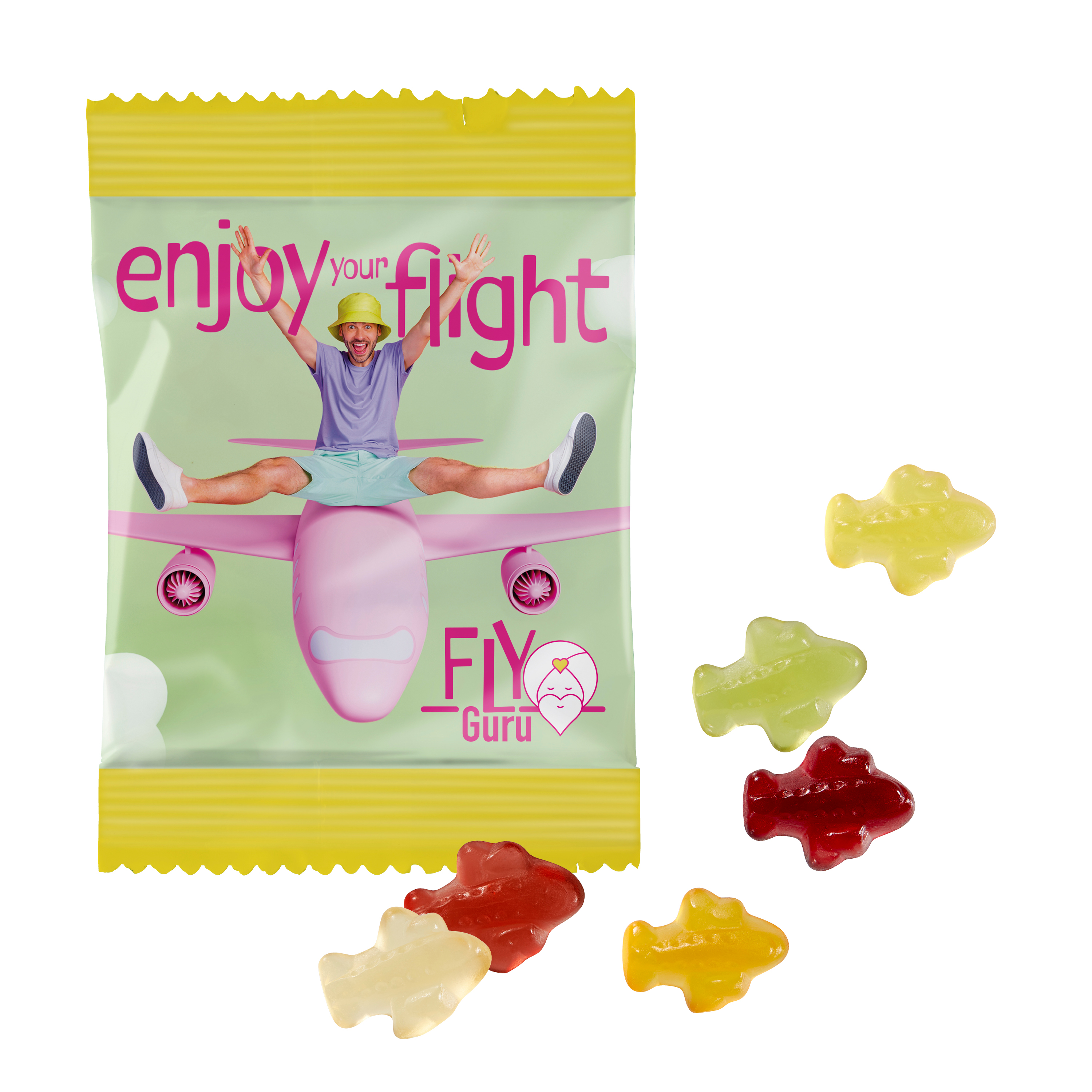 Bunte Fruchtgummibären - Kemnath bedrucken mit Logo