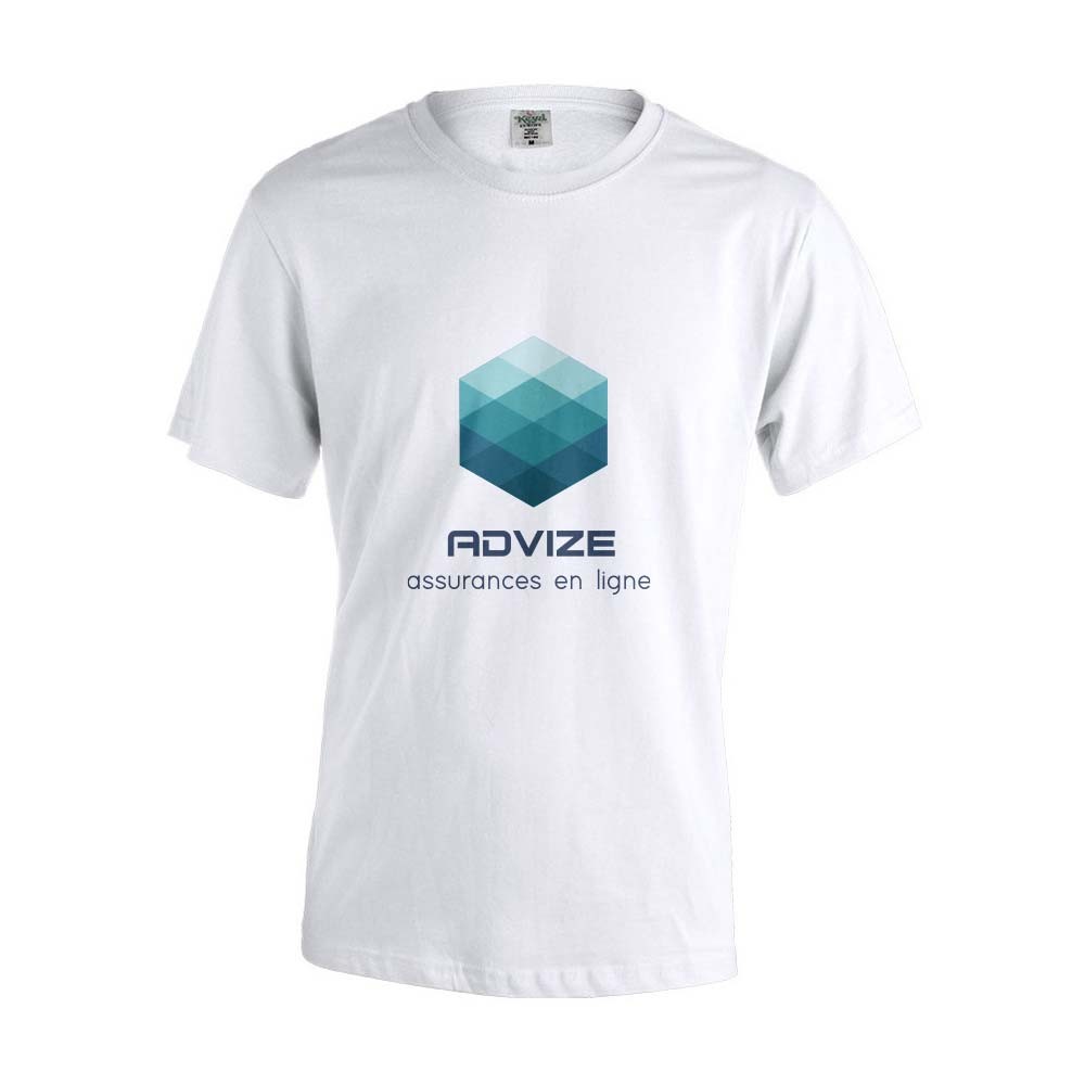 Erwachsene Weiß T-Shirt "KEYA" MC150