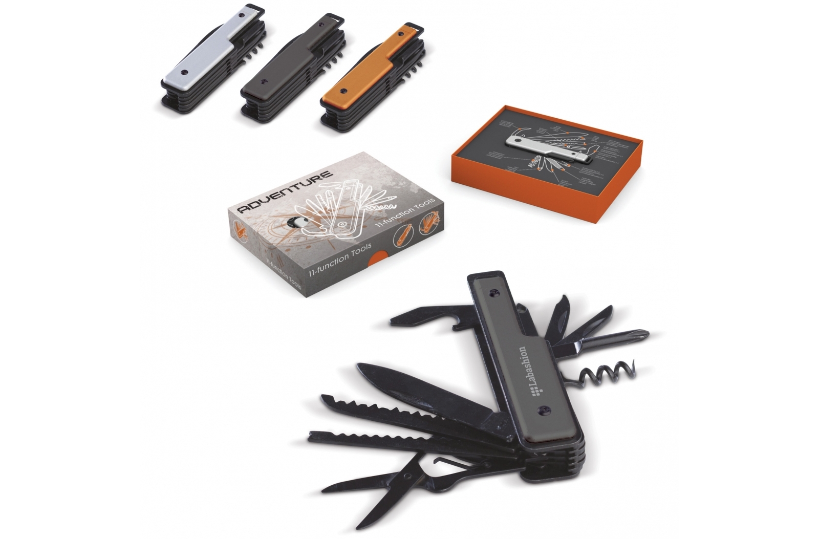 Abenteuer Taschenmesser 11 Funktionen - Franzburg