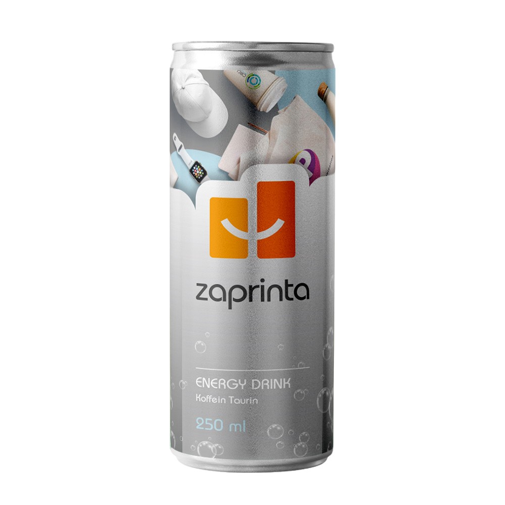 Personalisierte Dose mit Energy-Drink, 250ml