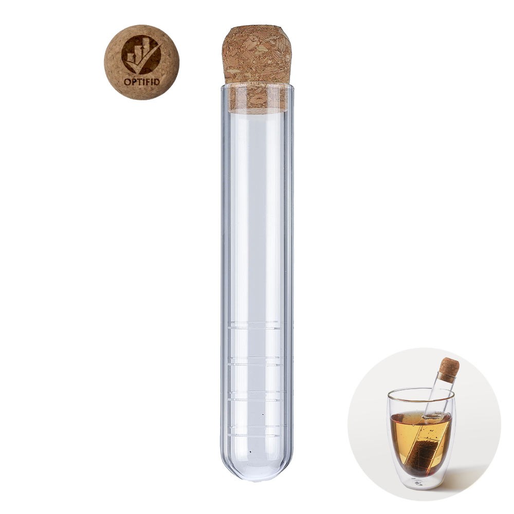 Glas-Teesieb mit Korkdeckel - Naumburg