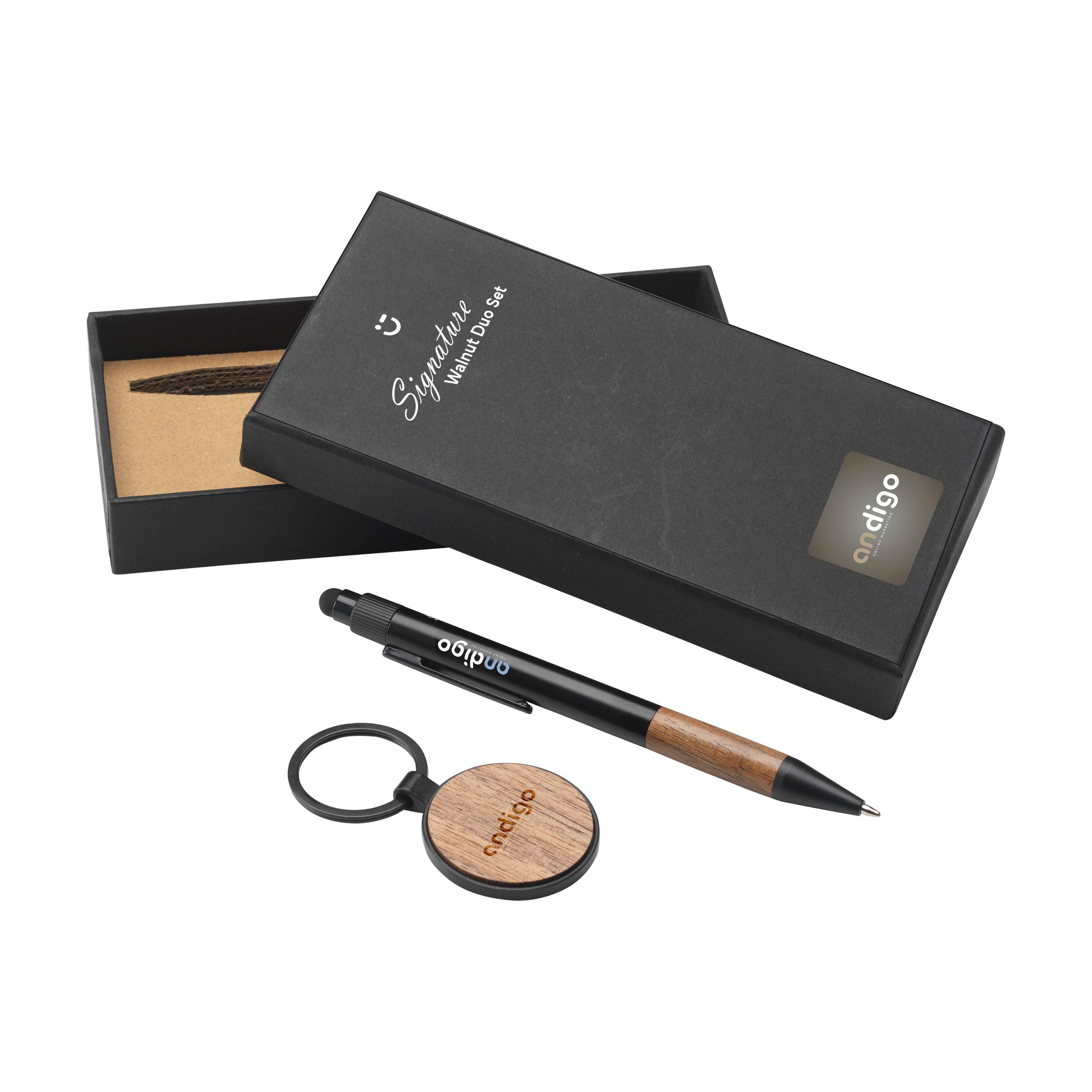 Edles Walnuss-Duo-Set - Todtnau