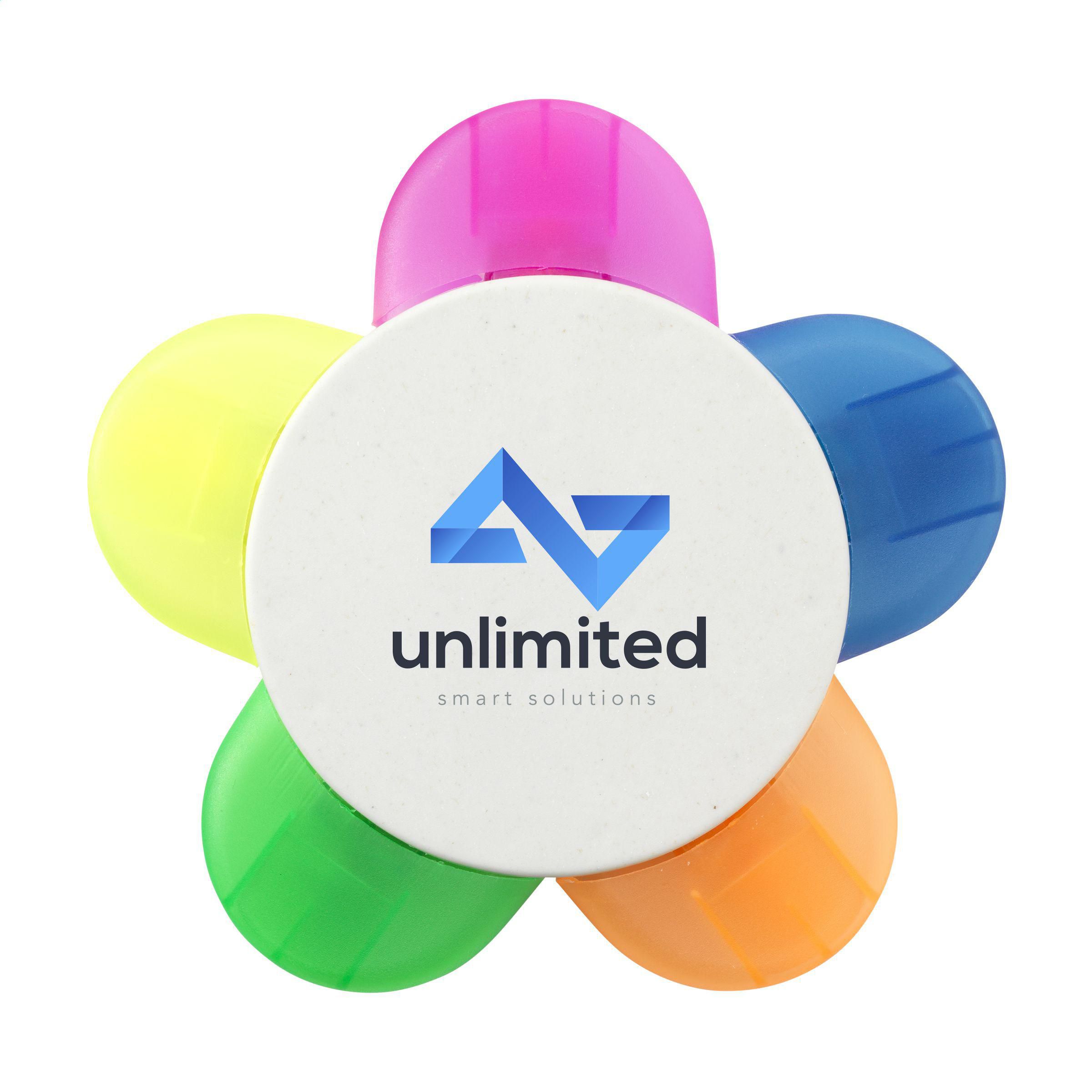 Bloom-Recycling-Textmarker aus Milchkarton