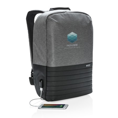Diebstahlsichere Laptop-Rucksack mit USB-Ladeanschluss - Netphen 