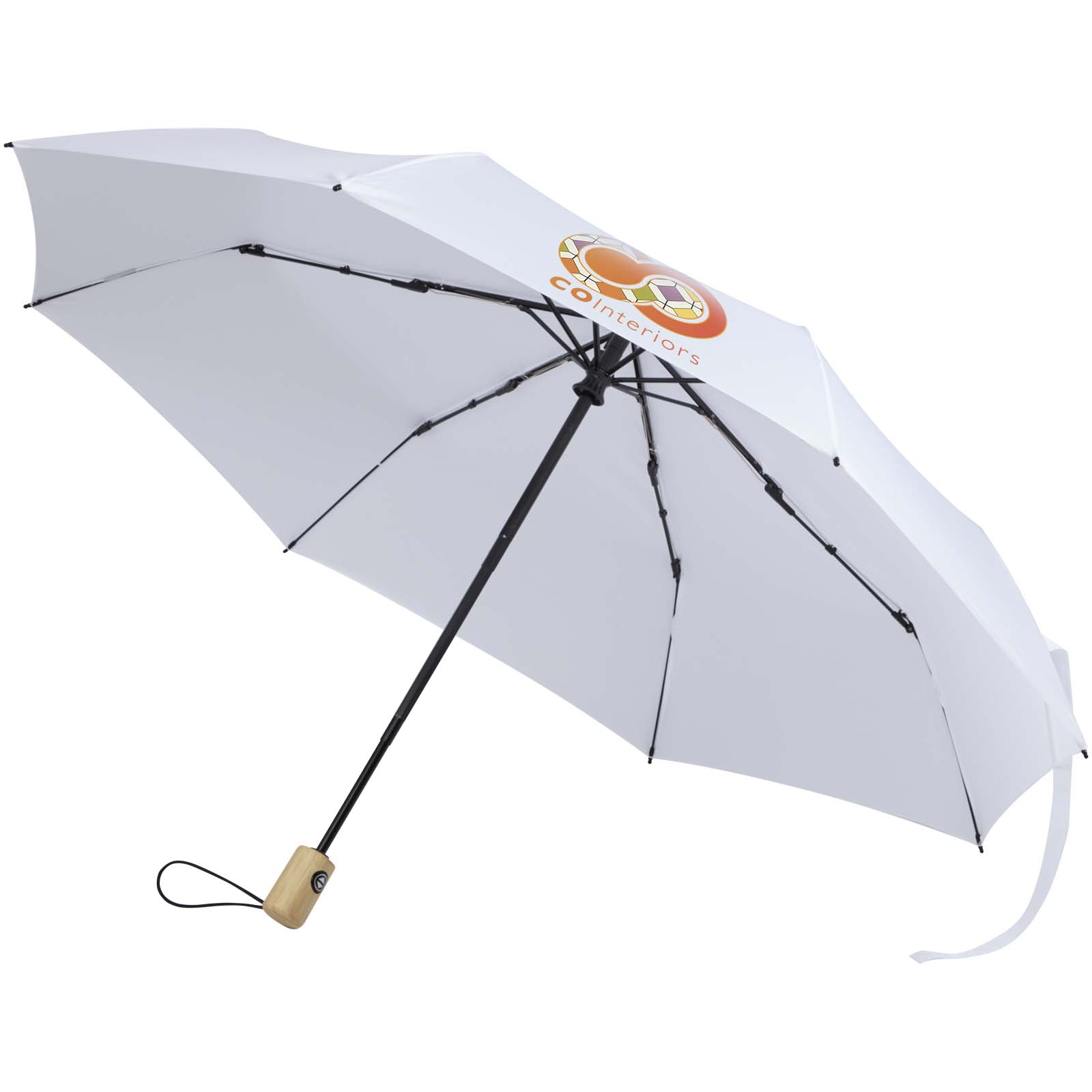 Renee 23” faltbarer Regenschirm mit automatischer Öffnungs- und Schließfunktion