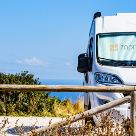 Sonnenblende mit Logo - | Zaprinta Österreich Sonnenblende mit Logo - | Zaprinta Österreich